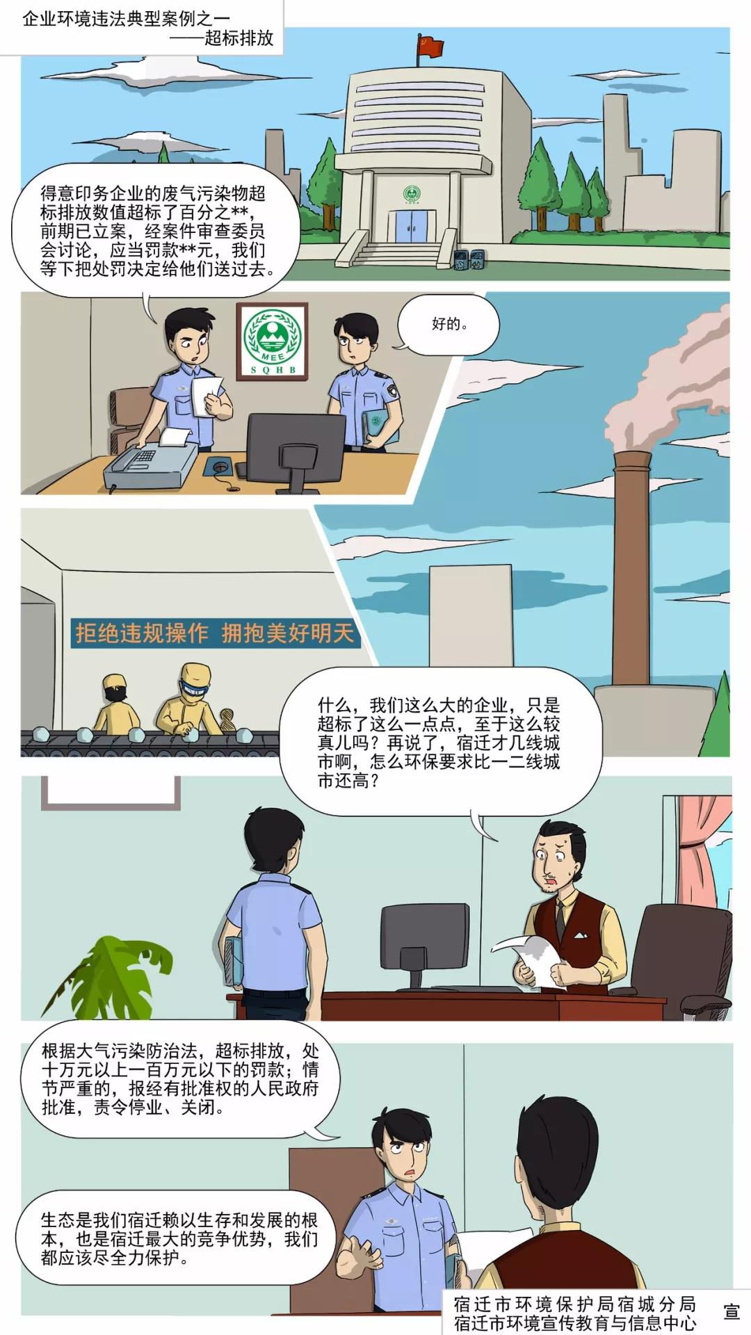 局用漫畫解讀：常見的企業(yè)環(huán)境違法行為有哪些？